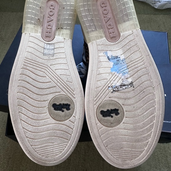 Coach Leopard Print Sneakers - Picture 5 of 5